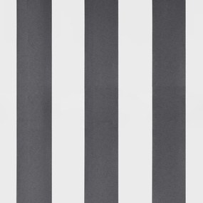 antracitszürke-fehér kézzel kihúzható napellenző 350 x 250 cm