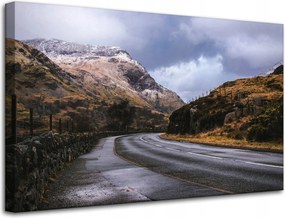 Vászonkép Természet Út a hegyeken át 80x50 cm