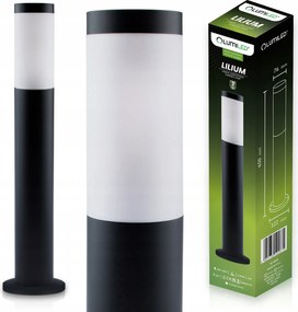 Kültéri Kerti Lámpa E27-es izzóhoz Kerti Oszlop 65cm Led lámpatest