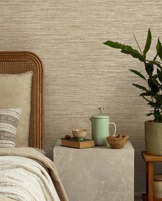 Holden Decor Textura Rete arany-ezüst fémhatású szövet hatású vlies tapéta – 66201