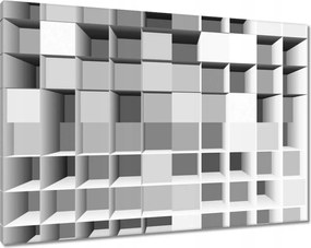 Képek 100x70 Optikai illúzió 3D kockák