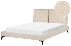 Franciaágy 140 cm Mellody (bézs) (ágyráccsal). 1081347