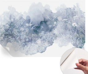 Öntapadós fali fotótapéta Hálószobába Virágos rét 104x70 cm