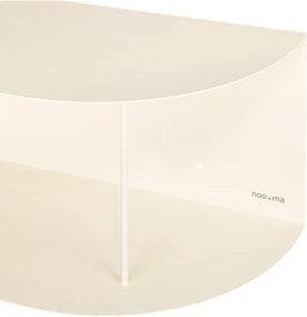 Bézs többszintes fém fali polc 80 cm Lina – noo.ma