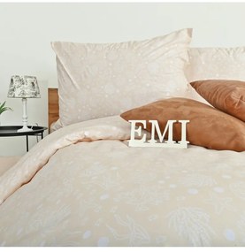EMI Sea krémszínű pamut ágyneműhuzat
