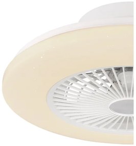 Globo 03628 - LED Dimmelhető mennyezeti lámpa ventilátorral LED/30W/230V + távirányító