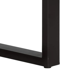 Konzolszekrény 90x35x75 cm Tömör durva fa mangó
