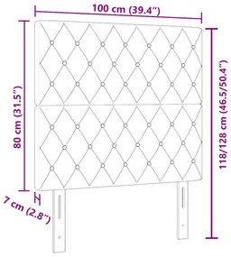 Fekete Bársony Fejtámla Kristály Gomb Párnázással, 100 cm, Fekete Bársony Fejtámla Kristály Gomb Párnázással, 200 cm
