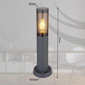 Globo 3158SA - Kültéri lámpa BOSTON 1xE27/23W/230V 45 cm IP44