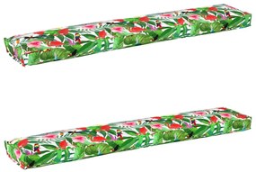 Raklap párna készlet 2 pcs Trópusi dzsungel 200 x 40 x 8 cm