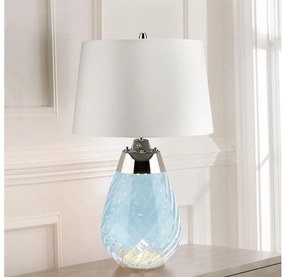 Elstead LENA-TL-S-BLUE-OWSS- LED Asztali lámpa 1xE27/60W/230V+1xGU10/7W kék/fehér