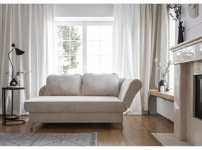 Bézs kordbársony heverő (jobb oldali) Chic Charlotte – Miuform