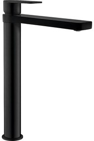 Aqualine - Mosdócsap DAPHNE 29 cm matt fekete