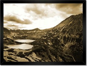 Poszterek keretben 40x30 Tátra Lengyel hegyek Kilátás