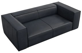 Sötétkék bőr kanapé 212 cm Madame – Windsor &amp; Co Sofas