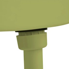 Olívazöld WC-tartály alsó vízbemenettel 3/6 liter