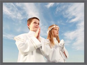 Posztervarázsló Alkalmi keret Szürke 50x40