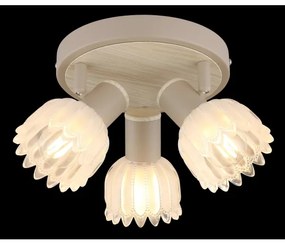 Globo 54317-3 - Irányítható spotlámpa PLANTA 3xE14/40W/230V