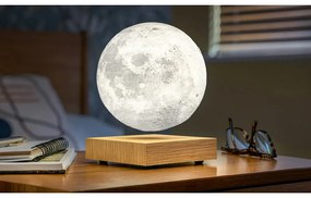 Natúr színű LED asztali lámpa (magasság 14 cm) Moon – Gingko