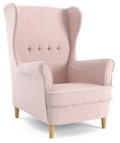 USZAK fotel, szín - világos rózsaszín