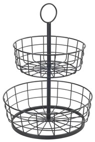 WENKO 88740800 - LOFT kosár 28x39 cm fekete