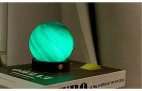 Sötétbarna USB fénydekoráció ø 8 cm Sand Storm – Gingko