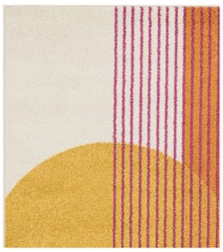 Sárga-narancssárga szőnyeg 200x290 cm Muse Orange Retro – Asiatic Carpets