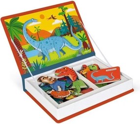 Janod - Interaktív mágneses készlet MAGNETIBOOK dinoszauruszokkal