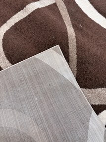 Nora 6926 barna modern szőnyeg 160x230 cm