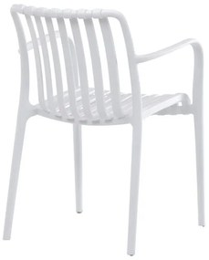 Fehér Műanyag Kerti Szék. CT-X7029 WT
