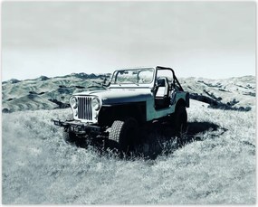 Poszterek 50x40 Jeep Wrangler Retro fotó