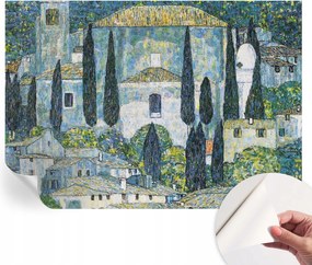 Modern öntapadós fotótapéta Mosható ciprus házak 312x219 cm