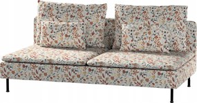 Ikea Söderhamn 3 személyes tok, narancssárga-zöld