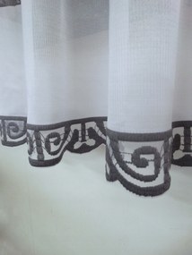 Mg Függöny 573/116 Szürke 200X230cm Kész Sk Szalaggal