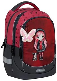 Iskolatáska, cipzáras, BELMIL Leisure Plus Ladybug Girl, katicalány (BL3388710L)