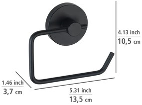 Vacuum-Loc® Milazzo fekete wc-papír tartó - Wenko