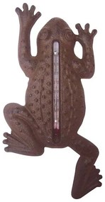 Békás öntöttvas hőmérő, 24 cm