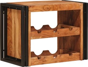 vidaXL Borágas Barna 100 x 45 x 33 cm Tömör Akácfa
