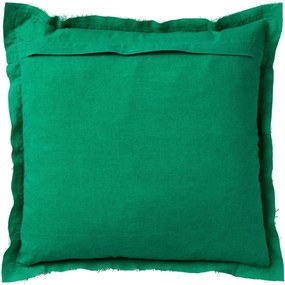 Dekoratív párnahuzat BURTO EMERALD 45x45 cm, zöld