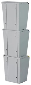 Denox Ekosystem Szelektív hulladékgyűjtő szemetes25 l, zöld - üveg