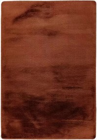 Szőrös szőnyeg Happy, terra, 150 x 80 cm, 100% poliészter (bolyhos)