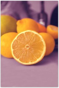 Poszterek 80x120 Citrom lila