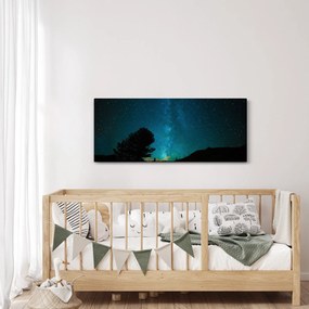 Egy éjszakai égbolt csillagokkal (120x50 cm)
