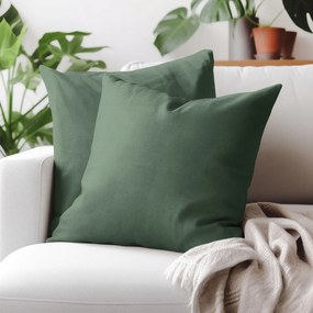 Goldea díszpárnahuzat marbella - sötétzöld 45 x 45 cm