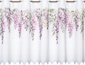 Irigy Hónaljmirigy Kész 150x50 Vitrázs Függönyök Konyha Függöny Rövid Wisteria