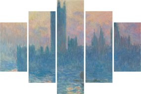 Kép - Claude Monet, The Houses of Parliament, Sunset, reprodukciók (150x105 cm)