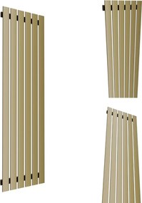 Dekoratív Függőleges RADIÁTOR-R6 1200/450 Antik Világos
