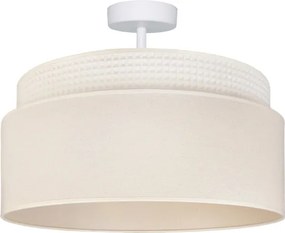 Brilagi - PADOVA felületre szerelt csillár 1x E27/60W/230V Ø 40 cm krémszínű
