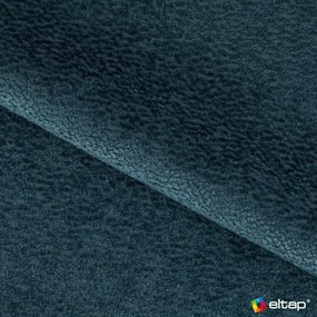 Kék kárpitozott ágyneműtartós franciaágy ágyráccsal 180x200 cm Dizzle – ELTAP