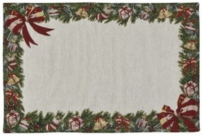 Karácsonyi alátét keret 32x48 négyzet, karácsonyi motívum - Sander